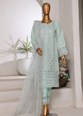 Shehnai By Schick Formals Embroidered Organza 3 Piece Stitched Suit SDH25SFEO D-02